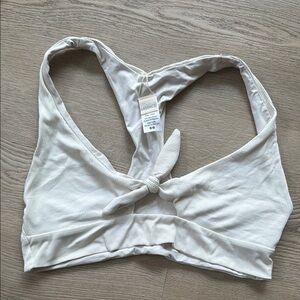 l*space Cream Bikini Top Seamless Comfort